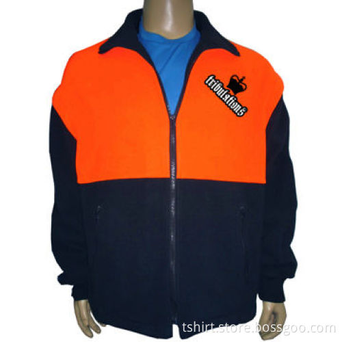 Men winter coat, custom, men fleece coat, with logo coat